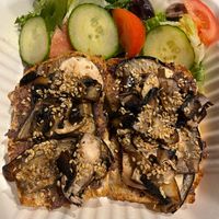 Vegan bruschetta  at Ottimo Ristorante Italiano in Hobart