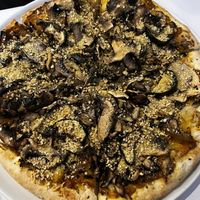 Pumpkin base pizza   at Ottimo Ristorante Italiano in Hobart