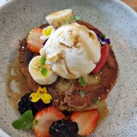 Summer buckwheat pancakes 🥞 at Island Whole Foods in Cowes