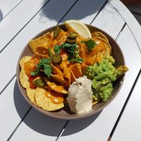 Nachos frios at Island Whole Foods in Cowes