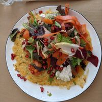 Frittatta de saison at Paper Plane in Nice