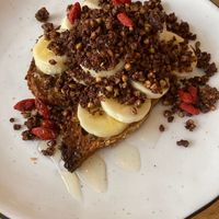 Bananentoast at Paper Plane in Nice