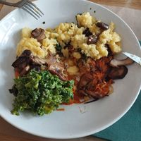 Polenta bowl at Paper Plane in Nice