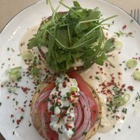 Felafel pancakes  at Paper Plane in Nice