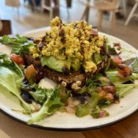 Avocado toastt  at Paper Plane in Nice