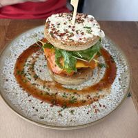 Angelina Savoury Pancakes  at Paper Plane in Nice