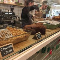 Crumble, banana bread... at Paper Plane in Nice