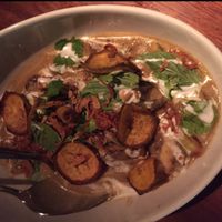 Sixth course vegan tasting menu at Farang in Stockholm