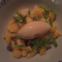 last course vegan tasting menu at Farang in Stockholm