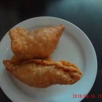 Samosa at Punjab Delight in Montreal