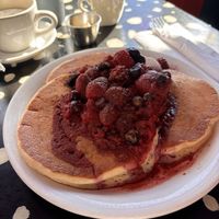 Berry short stack  at Pick Me Up Cafe in Chicago