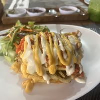 Eggplant Parmigiana Vegano  at Mito  in Zihuatanejo