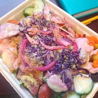 Crispy vegan Mac  at Organically Twisted in Naples