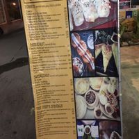Menu  at Gallery House of Hummus in Koh Phangan