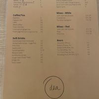 Menu deel 2   at D&A Hummus Bistro - Westerstraat in Amsterdam