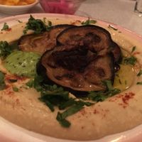 hummus & egg plant  at D&A Hummus Bistro - Westerstraat in Amsterdam