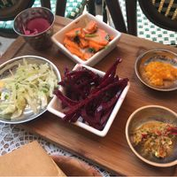 Side platter  at D&A Hummus Bistro - Westerstraat in Amsterdam