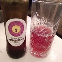 Kombucha at D&A Hummus Bistro - Westerstraat in Amsterdam