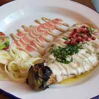 Smokey eggplant was to smokey for me at ManaMana in Amsterdam