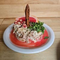 psychedelic cauliflower at ManaMana in Amsterdam