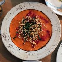 Sweet potato carpaccio  at ManaMana in Amsterdam