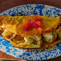 Crepe florentine at Veg Cafe in Sacramento