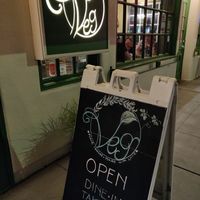Signage at the entrance at Veg Cafe in Sacramento