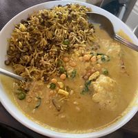 Curry Bowl  at Veg Cafe in Sacramento