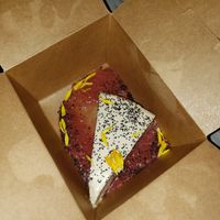 Cheese cake at Veg Cafe in Sacramento
