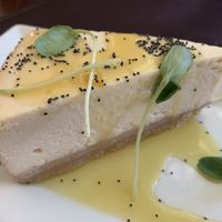 NY Cheesecake  at Veg Cafe in Sacramento