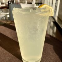 Ginger Lemonade (good, but not $6 good in my opinion)  at Veg Cafe in Sacramento