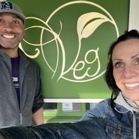   at Veg Cafe in Sacramento