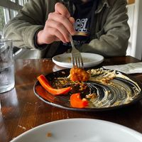 Momo's cauliflower  at Veg Cafe in Sacramento