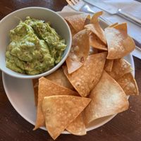 Chips and guac  at Veg Cafe in Sacramento
