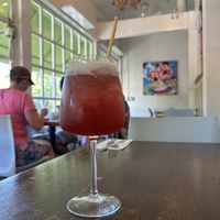 The Phoenix drink with no alcohol   at Veg Cafe in Sacramento