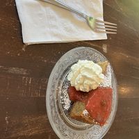 Olive cake   at Veg Cafe in Sacramento