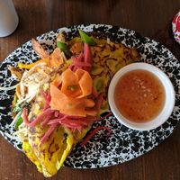 Summer crepe at Veg Cafe in Sacramento