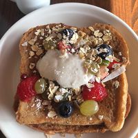 French toast! at Veg Cafe in Sacramento