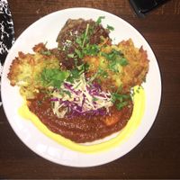 Impossible sausage hash  at Veg Cafe in Sacramento
