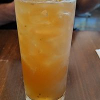 Giver tea cocktail. at Veg Cafe in Sacramento