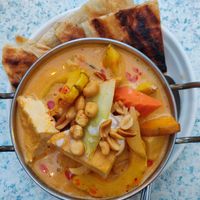 Burmese curry at Thai Basil Restaurant in Sacramento