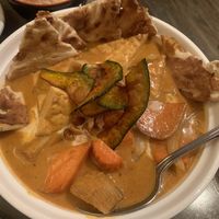 Massaman curry   at Thai Basil Restaurant in Sacramento
