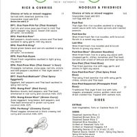   at Thai Basil Restaurant in Sacramento