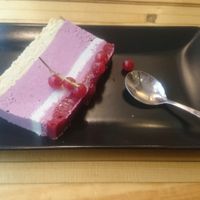 Chees cake at Le Petit Pressoir in Liege