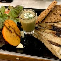 Chicory tatin pie at Le Petit Pressoir in Liege