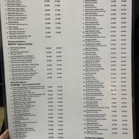 Menu page 1  at Freedom Vegetarian 自在素食餐 in Batam