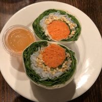 Vietnamese Tea Roll  at Fresh Side in Amherst