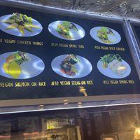 Vegan menu  at Nibi Pho Bistro in Commerce