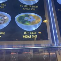 Vegan Pho  at Nibi Pho Bistro in Commerce