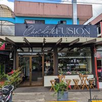 Front at Chocolate Fusion Cafe in La Fortuna